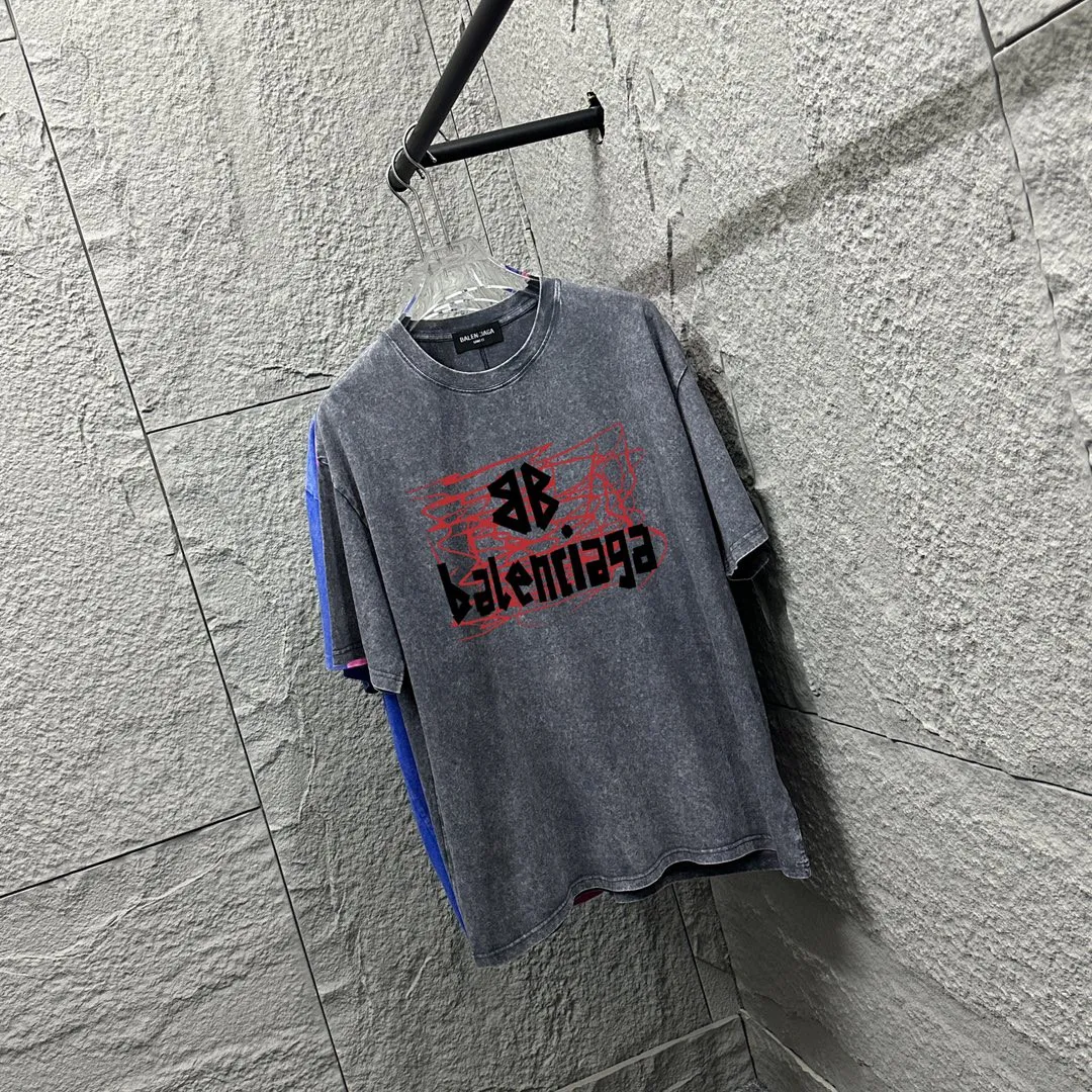 BAL* *2025 New Arrival Retro logo B T Same Style ： Size：S M L XL XXL
